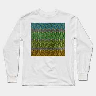 Vintages Cubes Long Sleeve T-Shirt